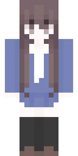Белый скин Майнкрафт — скачать PNG бесплатно