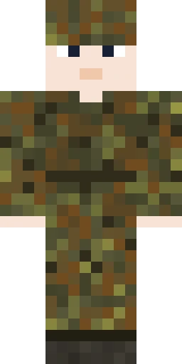 Военный скин Майнкрафт — скачать PNG бесплатно