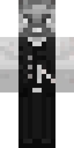 Серый скин Майнкрафт — скачать PNG бесплатно