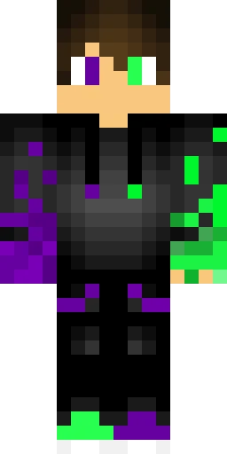 Тёмный скин Майнкрафт — скачать PNG бесплатно