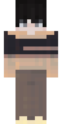 Серый скин Майнкрафт — скачать PNG бесплатно