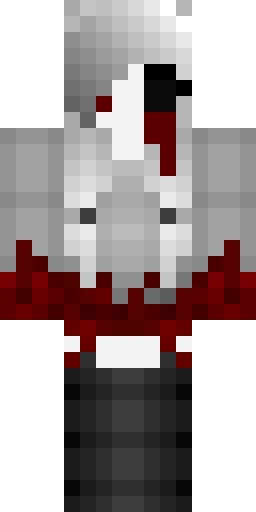 Страшный скин Майнкрафт — скачать PNG бесплатно