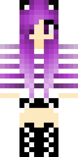Кошка скин Майнкрафт — скачать PNG бесплатно