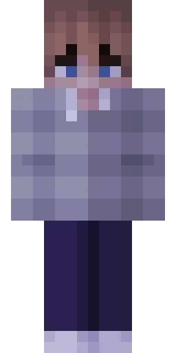 Серый скин Майнкрафт — скачать PNG бесплатно