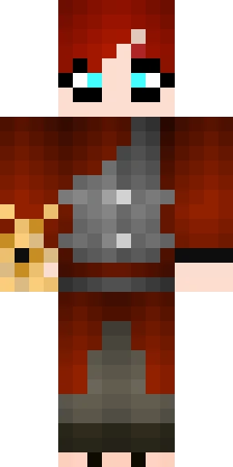 Аниме скин Майнкрафт — скачать PNG бесплатно