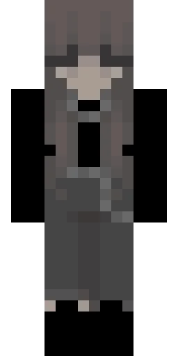 Серый скин Майнкрафт — скачать PNG бесплатно