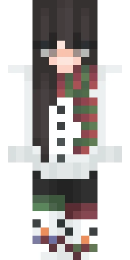 Зелёный скин Майнкрафт — скачать PNG бесплатно