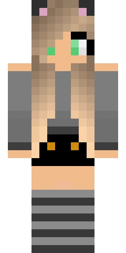 Кошка скин Майнкрафт — скачать PNG бесплатно