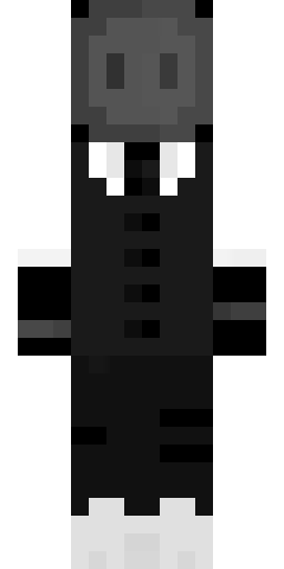 Белый скин Майнкрафт — скачать PNG бесплатно