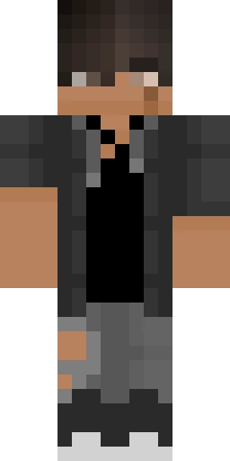 Серый скин Майнкрафт — скачать PNG бесплатно
