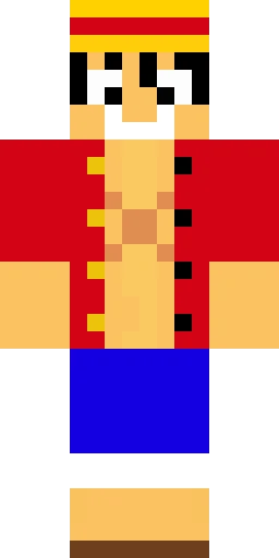 Аниме скин Майнкрафт — скачать PNG бесплатно