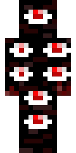 Страшный скин Майнкрафт — скачать PNG бесплатно