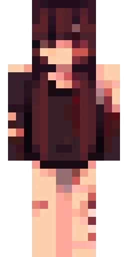 Страшный скин Майнкрафт — скачать PNG бесплатно