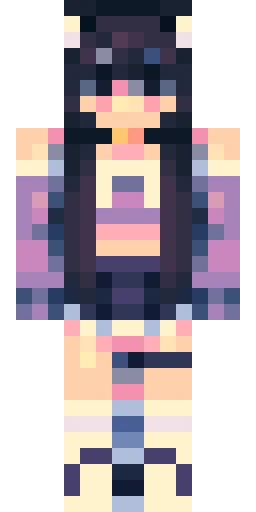 Кошка скин Майнкрафт — скачать PNG бесплатно