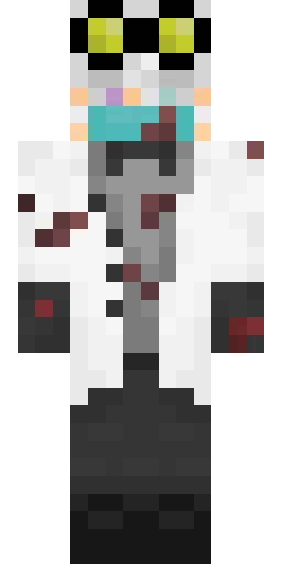 Страшный скин Майнкрафт — скачать PNG бесплатно