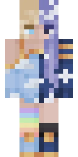 Тёмный скин Майнкрафт — скачать PNG бесплатно