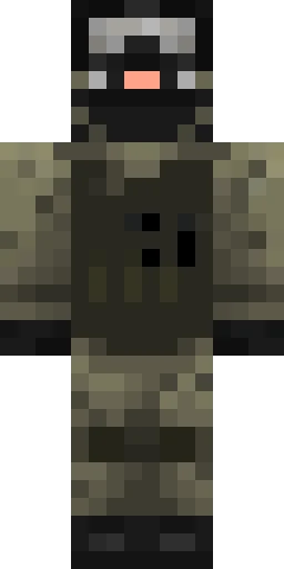 Военный скин Майнкрафт — скачать PNG бесплатно