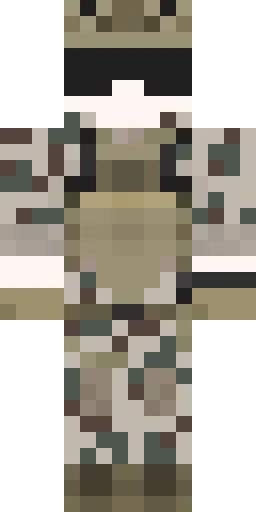 Военный скин Майнкрафт — скачать PNG бесплатно
