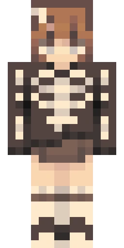 Скелет скин Майнкрафт — скачать PNG бесплатно