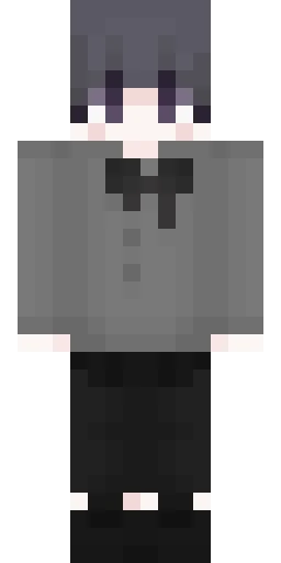 Серый скин Майнкрафт — скачать PNG бесплатно