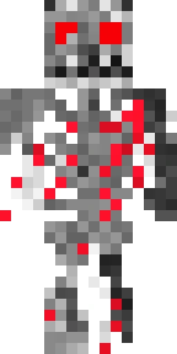 Страшный скин Майнкрафт — скачать PNG бесплатно