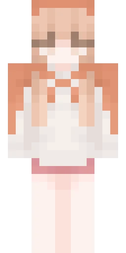 Аниме скин Майнкрафт — скачать PNG бесплатно