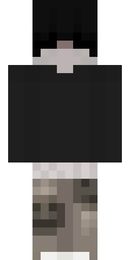 Серый скин Майнкрафт — скачать PNG бесплатно
