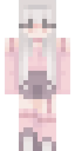 Серый скин Майнкрафт — скачать PNG бесплатно