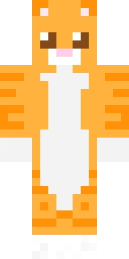 Кошка скин Майнкрафт — скачать PNG бесплатно