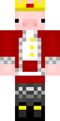 Свинья скин Майнкрафт — скачать PNG бесплатно