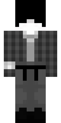 Серый скин Майнкрафт — скачать PNG бесплатно
