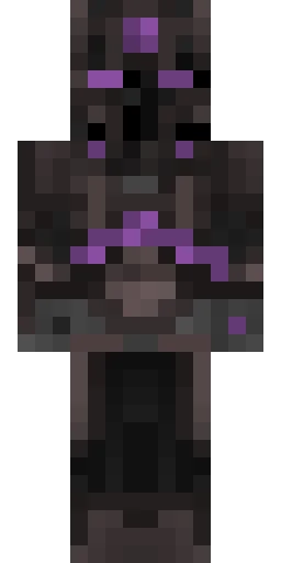 Тёмный скин Майнкрафт — скачать PNG бесплатно