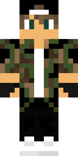 Военный скин Майнкрафт — скачать PNG бесплатно