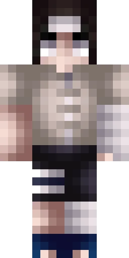 Аниме скин Майнкрафт — скачать PNG бесплатно