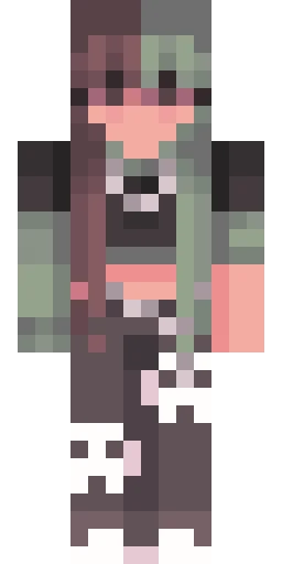 Эмо скин Майнкрафт — скачать PNG бесплатно