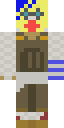 Аниме скин Майнкрафт — скачать PNG бесплатно