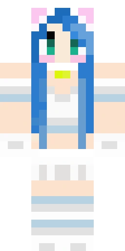 Кошка скин Майнкрафт — скачать PNG бесплатно