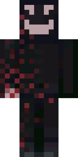 Страшный скин Майнкрафт — скачать PNG бесплатно
