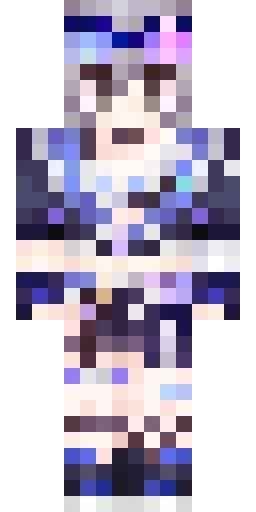 Фиолетовый скин Майнкрафт — скачать PNG бесплатно