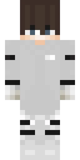 Серый скин Майнкрафт — скачать PNG бесплатно