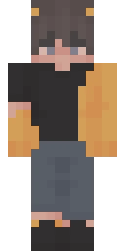 Жёлтый скин Майнкрафт — скачать PNG бесплатно