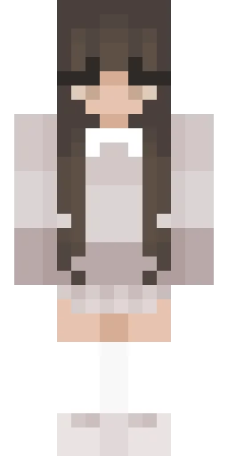 Серый скин Майнкрафт — скачать PNG бесплатно