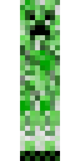 Крипер скин Майнкрафт — скачать PNG бесплатно