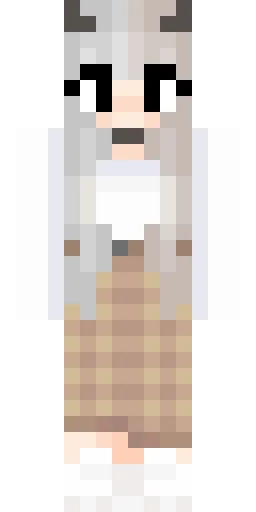 Милый скин Майнкрафт — скачать PNG бесплатно