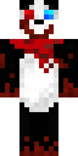 Страшный скин Майнкрафт — скачать PNG бесплатно