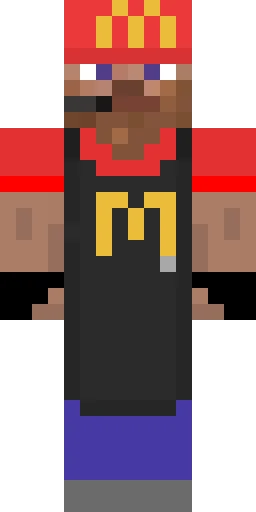 Синий скин Майнкрафт — скачать PNG бесплатно