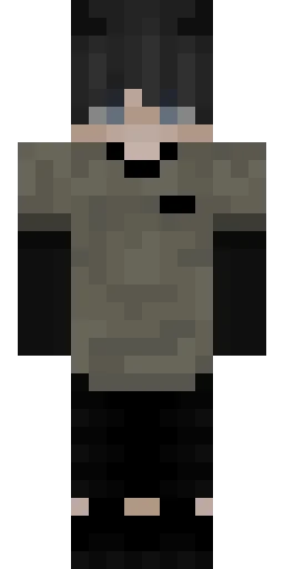 Серый скин Майнкрафт — скачать PNG бесплатно
