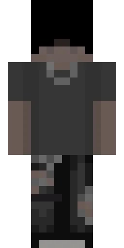Серый скин Майнкрафт — скачать PNG бесплатно