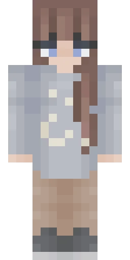 Серый скин Майнкрафт — скачать PNG бесплатно