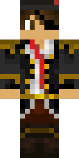 Пират скин Майнкрафт — скачать PNG бесплатно